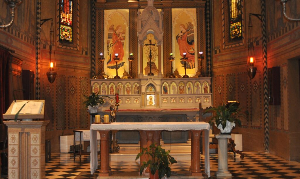 La chiesa di Santa Teresa del Bambino Gesù
